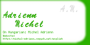 adrienn michel business card